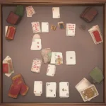 Crazy Eights Card Game Setup