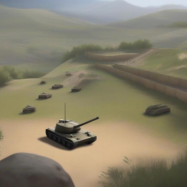 Utilizing Terrain for Strategic Advantage in Tanks Game Pigeon