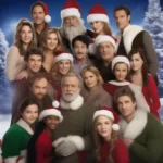 The main cast of 12 Games of Christmas