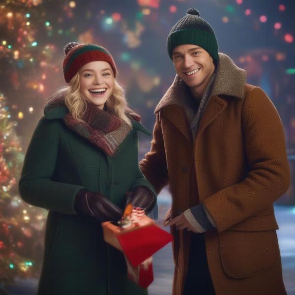 Main Cast of 12 Games of Christmas Movie