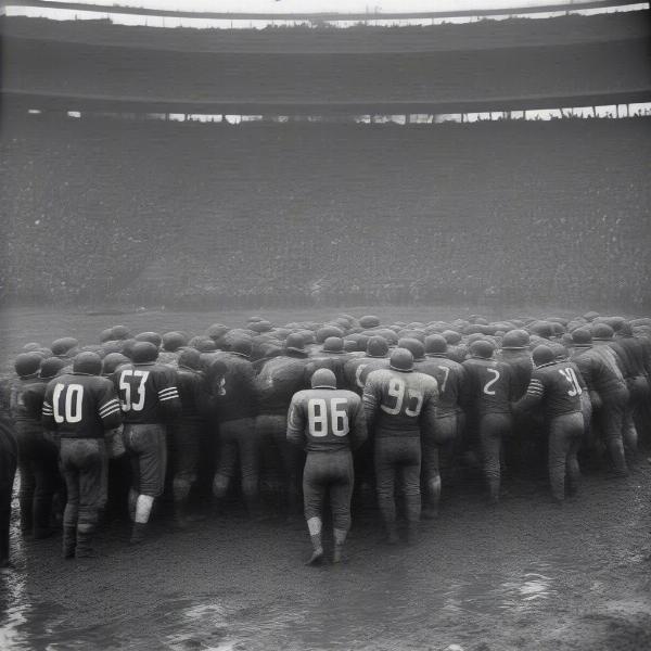 Historic 1939 Bears vs. Packers Game