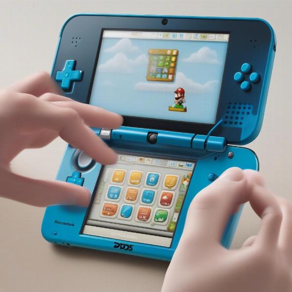 Nintendo 2DS Controls for Playing DS Games