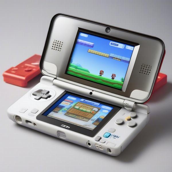 2DS Playing a 3DS Game