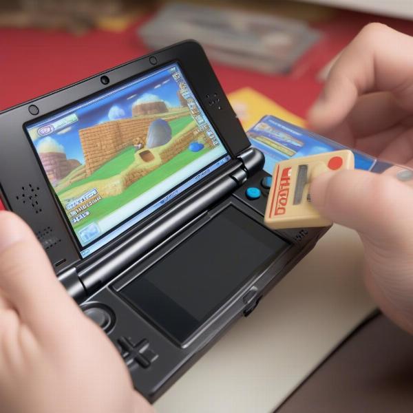 Playing a DS Game on a Nintendo 3DS