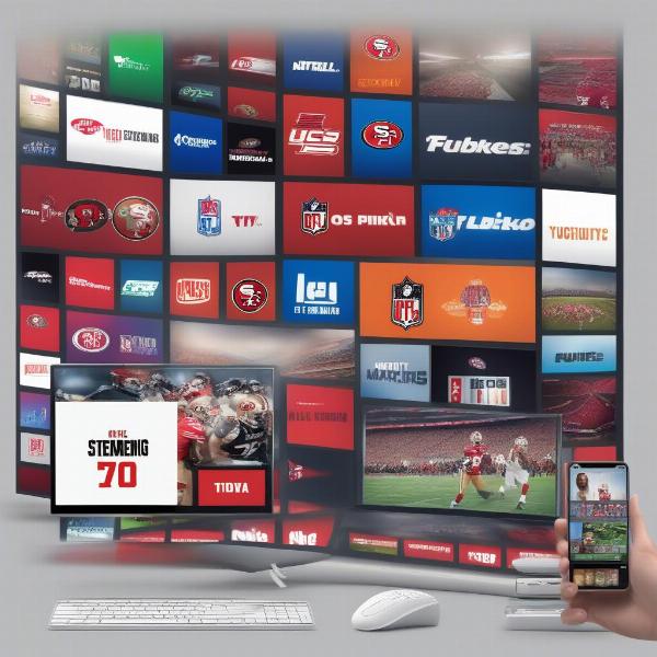 49ers game streaming options on different platforms