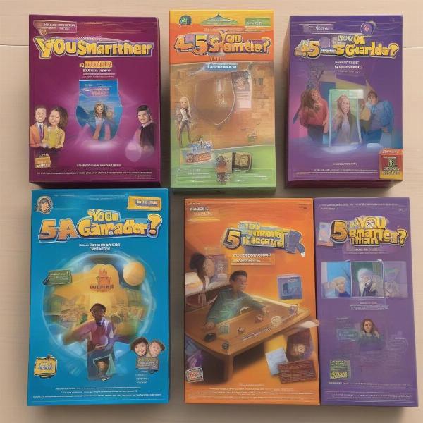 Comparing Different Editions of the 5th Grader Board Game