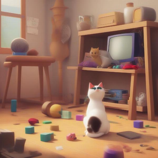 A Little to the Left Cat Interactions