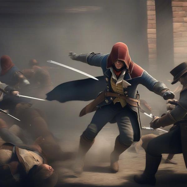 Combat Strategies in Assassin's Creed Unity