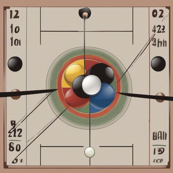 Executing Combination Shots in 8 Ball Game Pigeon
