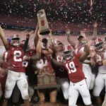 Alabama celebrates 2016 National Championship victory over Clemson