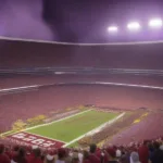 Alabama LSU Football Rivalry: A tense moment during a game between Alabama and LSU