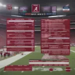 Alabama vs. Michigan Game Time Schedule