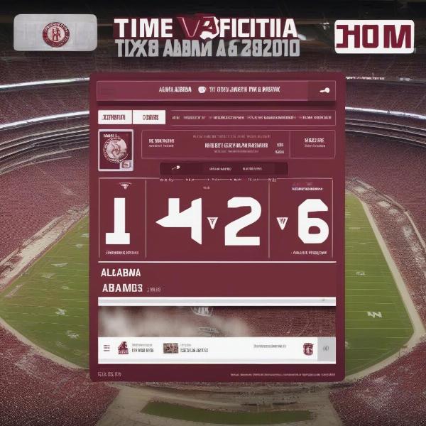 Alabama vs. Texas A&M Game Time Announcement
