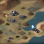 Alien RTS game strategies and base building