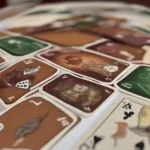 Acey Deucey Card Game Illustration