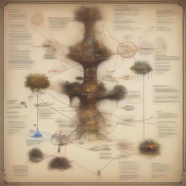 Connected Stories and Characters in Amnesia