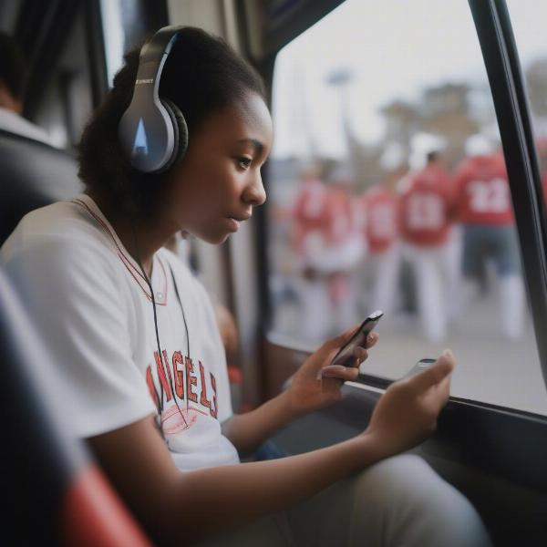 Catching the Angels Game on the Go