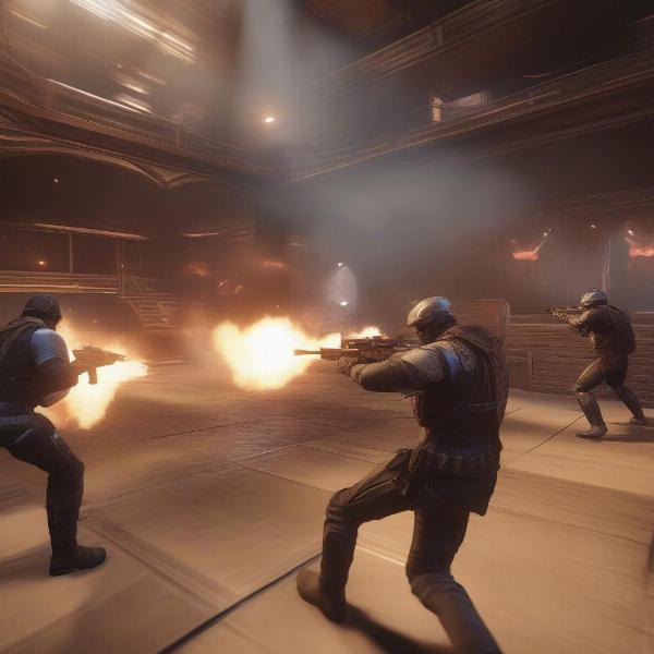 Intense Gameplay in Arena Breakout Infinite