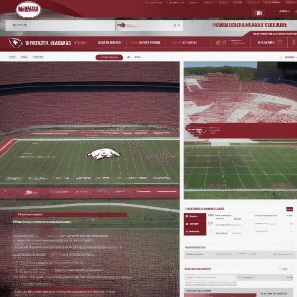 Arkansas Football Game Schedule on Official Website