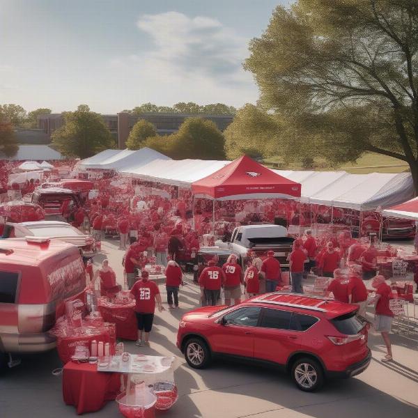 Arkansas Football Tailgate Preparation