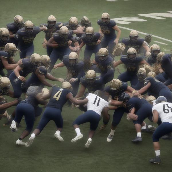 Army-Navy Game: Intense Rivalry on the Football Field