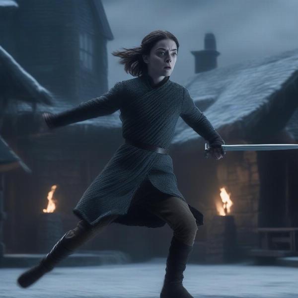 Arya Stark's Surprise Victory Over the Night King