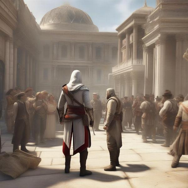 Assassin's Creed Historical Character Interaction