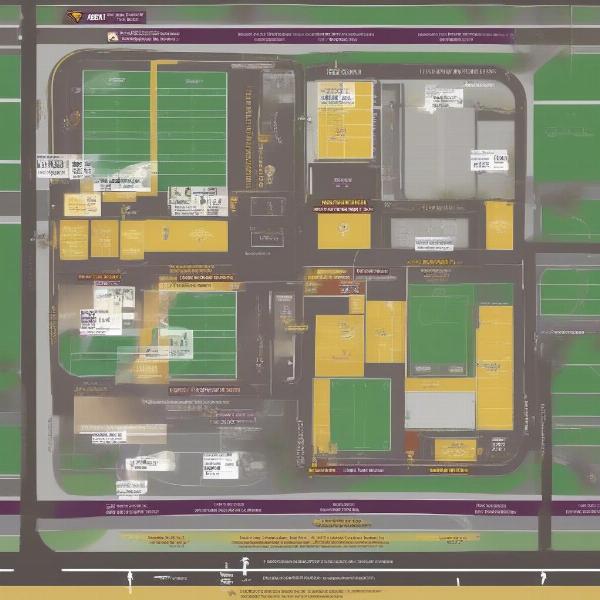 ASU Football Game Parking Official Lots