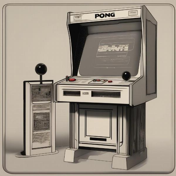 Atari Pong Arcade Cabinet