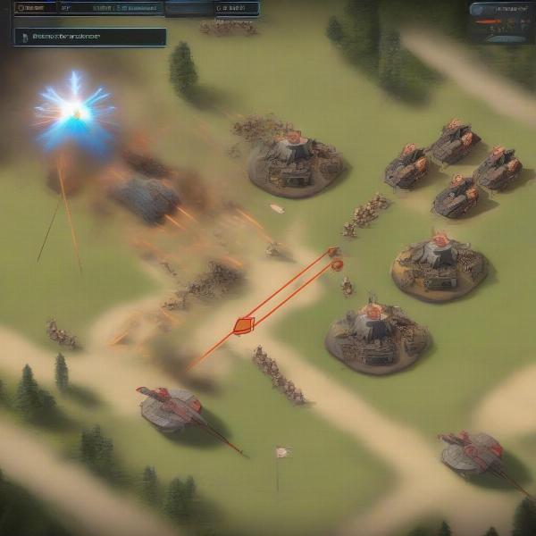 ATK and Defense Interplay in Strategy Game