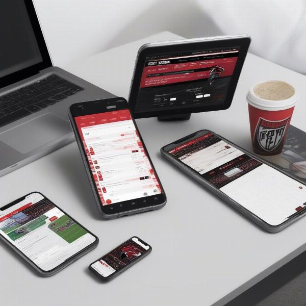 Atlanta Falcons Live Score Updates on Mobile and Desktop Devices