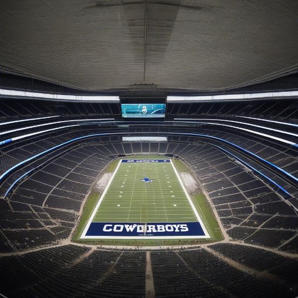 AT&T Stadium Packed with Cowboys Fans