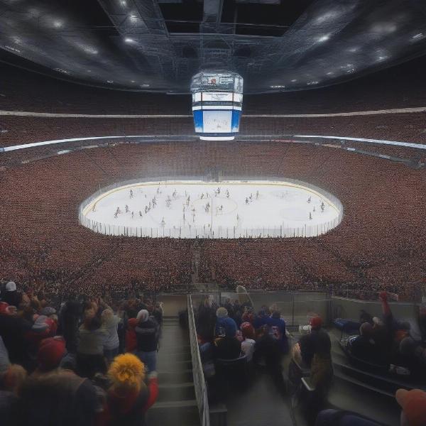 Attending a Live Hockey Game