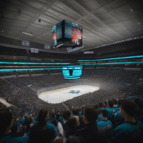 The Excitement of a Live San Jose Sharks Game