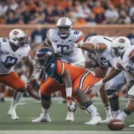 Auburn Football Offensive Plays in Action