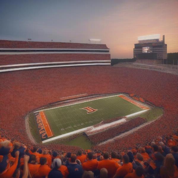 Auburn Georgia Rivalry Game Scene