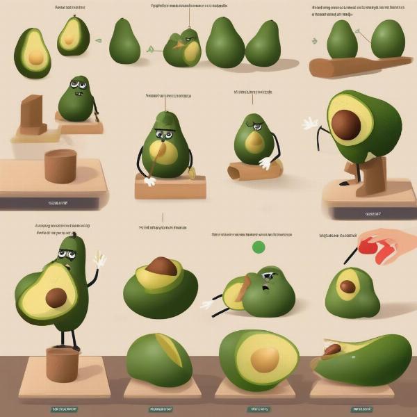Avocado Hand Game Variations and Challenges: Multiple Avocados, Obstacle Courses, and Target Practice