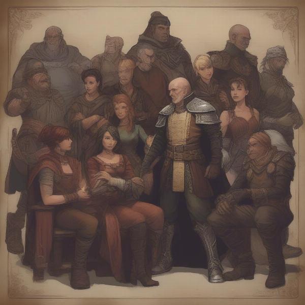 Baldur's Gate Character Interactions