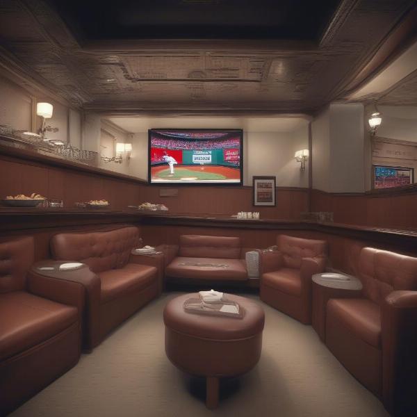 Baseball Box Seats Amenities