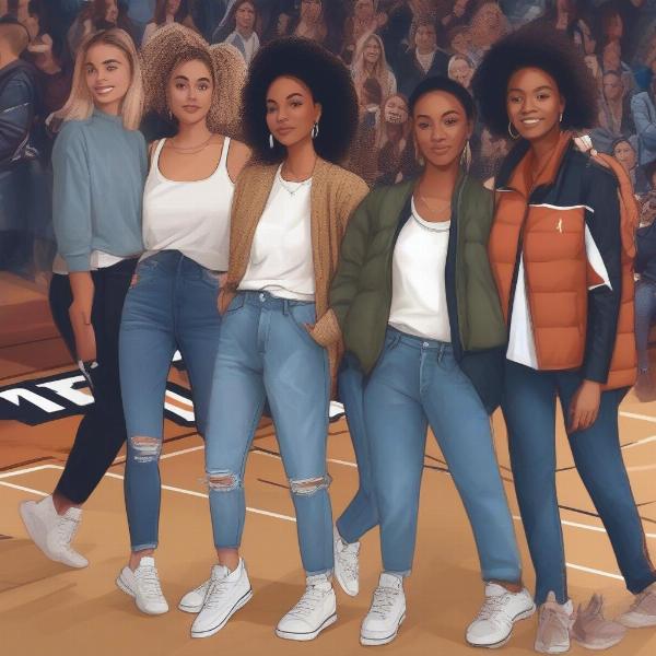 Basketball Game Outfit Ideas