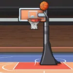 Basketball hoop sprite in Scratch game development.