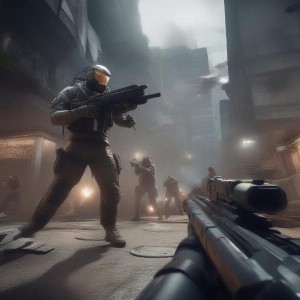 Futuristic Shooter Gameplay from Beast Games