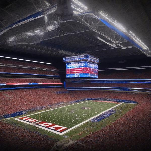 Big 10 Championship Game at Lucas Oil Stadium