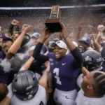 Big Ten Championship Trophy Celebration