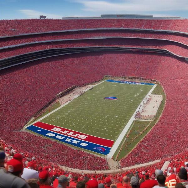 Bills vs Chiefs game at Arrowhead Stadium: The electrifying atmosphere and passionate fans
