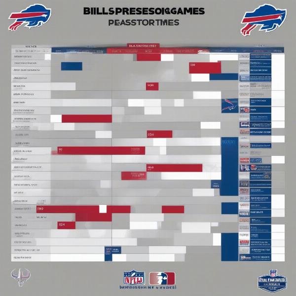 Buffalo Bills Preseason TV Schedule and Streaming Options