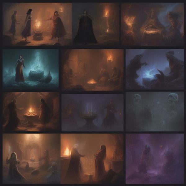 Examples of Black Magic in RPGs