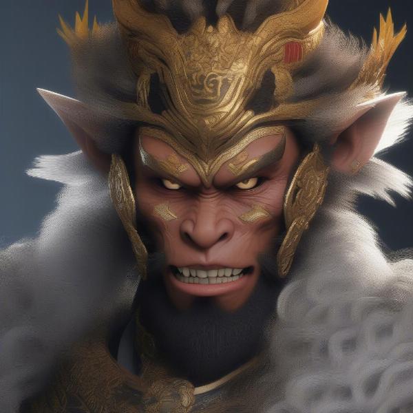 Black Myth Wukong Character Design Sun Wukong