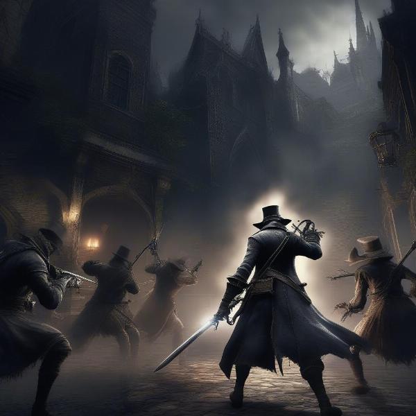 Bloodborne Fast Paced Combat - Aggressive and Relentless