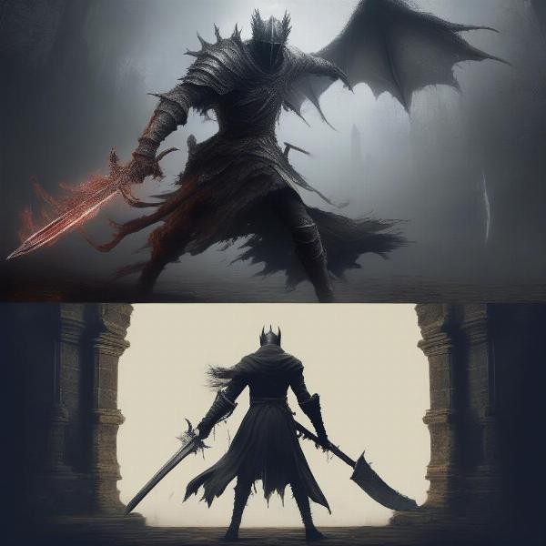 Bloodborne vs Dark Souls Combat Styles